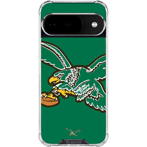 NFL Philadelphia Eagles Retro Logo Google Pixel 10 Clear Case